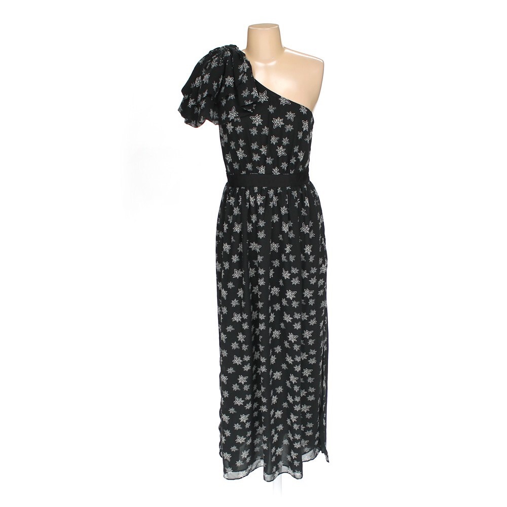Kate Young Target One Shoulder Star Print Maxi